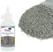 War World Scenics 500g Feiner Dunkelgrauer Schotter & 250ml Gleisschotter-Kleber Modellbahn Set