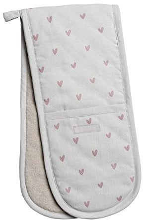 Sophie Allport - Hearts Double Oven Gloves, Heat Resistant, Thermal Layer, Kitchen Accessories