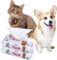 PAWISE Grooming Wipes for Dogs 140 Units Deodorizing & Hypoallergenic Cleaning Wipes for Dogs & Cats (Pack of 2) All Natural Pet Wipes
