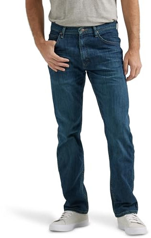 Wrangler Authentics Mens Classic Regular-Fit Jean, Twilight Flex, 33W x 32L Homme