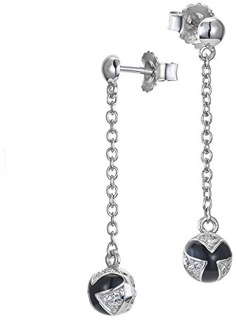 Orphelia Damen-Hängeohrringe 925 Sterling Silber zirkonia ZO-7332