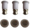 ZRUIZYAN 6 Stück B22 auf E27 LED Lampensockel Konverter Adapter