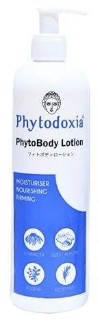 PHYTODOXIA PhytoBody Lotion 500 ml | Feuchtigkeitsspendende und Straffende Pflege für Gesicht, Körper und Hände – Für trockene, empfindliche Haut – Mit Echinacea, Mandelöl und Hagebutte