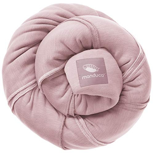 manduca Sling - Babytragetuch - Elastische Babytrage für Neugeborene von der Geburt bis zu 15 kg - Bio-Baumwolle - GOTS zertifiziert