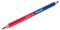 Pelikan 810838 Buntstifte (dick, Dreieckig) 1 Stück Zweifarbig Rot Und Blau