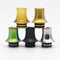 Qingtian-ceg 1 unids 510 Punta de Goteo Pei de Acero Inoxidable Punta de Goteo para RDA RTA Atomizador como VapeFly Holic MTL RDA/Galaxies MTL/Kayfun Lite 2019 MTL RTA,Sin Tabaco ni nicotina