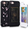 TORU CX PRO for iPhone SE 2022 / SE 2020 / iPhone 8 / iPhone 7 Case Wallet | Protective Shockproof Heavy Duty Cover with Hidden Card Holder & Card Slot | Plastic Mirror Included - Flowers