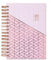 Matilda Myres Tagesplaner für 2020, A5, Spiralbindung in Roségold, ein Tag pro Seite (evtl. nicht in deutscher Sprache) A5 Pink Diary