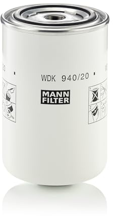MANN-FILTER, WDK 940/20 Fuel Filter | For Off-Highway, Fuel System Protection, Injector Protection, Clean Fuel Supply, True OE Engineering