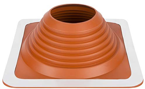 FOLNET Silikon Hochtemperaturbeständige Rohrmanschette Dichtungsflansch für Blechdachdeckungen Dachdurchführung Kabel- Rohrdurchführung Dichtungslansche aus Silikon 6 bis 521 mm (140 mm - 292 mm)
