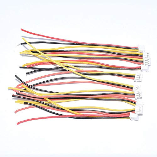 KINGDUO 10Pcs Molex Picoblade 1.25 Mm 3-Poliger Stecker Kabel Draht 6 Cm Für Fpv Racing Drone Kamera Nicht Original