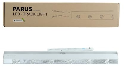 Parus by Venso LED Track Light weiß 60cm 90°, Stromschienenstrahler, Pflanzenlampe für Zimmerpflanzen LED Beleuchtung für Fassaden- und Wandbegrünung, Pflanzenlicht LED Vollspektrum Grow Light