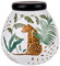 Pot of Dreams Hand Painted Safari Save & Smash Handcrafted Ceramic Money Box, Eco Freindly & Recyclable Piggy Bank, Perfect Decor for livingroom & Table Centrepiece and Save for Holiday & Birthday