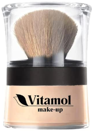 Vitamol Make up Poudre minérale naturelle bio naturelle poudre micronisée 14gr (Camel)