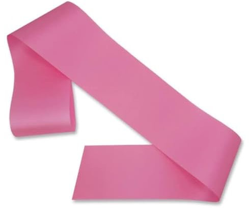 Boolavard Plain/Blank Hen Night Party Schärpen – Erstellen Sie Ihre eigene Schärpe – Unbedruckte Schärpe (Blasses Rosa)