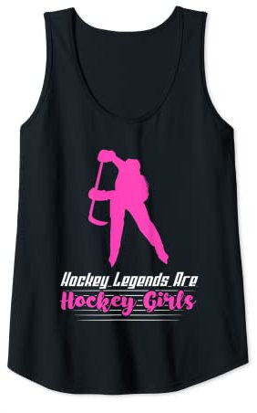 Damen Hockeyschläger für Mädchen Tank Top