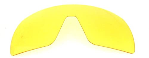 Galaxy Verres de rechange pour lunettes de soleil Oakley Sutro OO9406 (non compatible avec l'Asie) Jaune vision nocturne, Vision nocturne jaune.