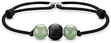 THOMAS SABO Unisex Armband Bead grün 925 Sterlingsilber A2079-811-11-L22V