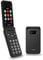 TTfone TT760 4G USB-C Téléphone portable pour personnes âgées, simple et facile à utiliser, cellule pliable à rabat pas cher et facile à utiliser, EE Pay as you go (noir, avec câble USB)