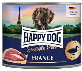 Happy Dog Sensible Pure France (Ente) M 6X 200g