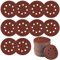 Sruhrak 100 Pcs Sanding Discs, 125mm Sanding Pads Set Hook and Loop 220 Grits Sandpaper for Random Orbital Sander