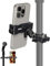 Mic Stand Phone Holder, Phone Holder Mount for Microphone Stand, Music Stand, Guitar Drums, Phone Clamp for iPhone 15 14 13 12 11 Plus Pro Max Mini Samsung Galaxy S24 S23 Ultra Google Pixel 8 7