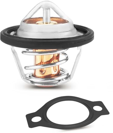 CH15536, 71℃ 160°F Thermostat with Gasket Fit for Yanmar John Deere 355D 430 455 GX355 X495 X595 650 670 750 755 850 950 1050 2210 4010 4100 4110 F735 F925 F932 F935 1420, Replace M805702