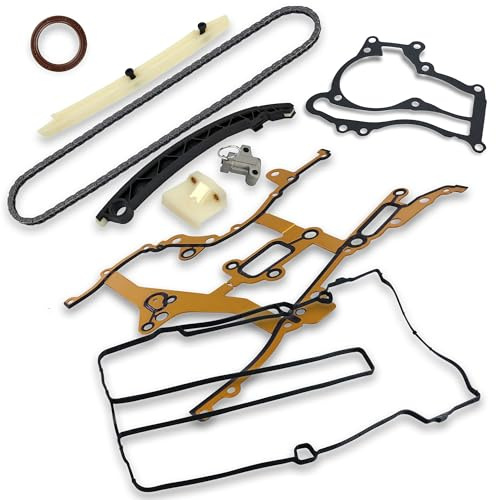 BESTPRICE Steuerkettensatz für Nockenwelle inkl. Dichtungen Kompatibel mit CHEVROLET AVEO (T300), OPEL ASTRA J (P10), CORSA D (S07), INSIGNIA A (G09), MERIVA B (S10), MOKKA X (J13), ZAFIRA