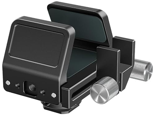 FEICHAO SSD Halterung Klemme Cold Shoe Mount Bracket Kompatibel mit SanDisk SSD Kamera Käfig Halterung Zubehör