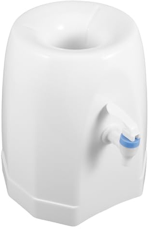 HEATSHAKING Kaltwasserspender Kleiner Tisch Wasserspender mit Wasserhahn Kompakt und Tragbar für Flaschen und Mineralwasser Robust für Camping Büro und Haushalt