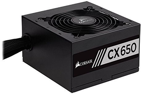 Corsair CX600 600W ATX Negro Unidad de - Fuente de alimentación (600 W, 90-264, 12V, Activo, Sobretensión, Sobrevoltaje, Cortocircuito, Bajo Voltaje, 12 cm)
