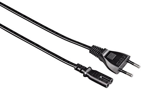 Hama Mains Lead, European standard, 0.75 m, black 0.75m Nero cavo di alimentazione