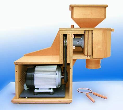 hawos Pegasus Getreidemühle 230 Volt (Drehstrom) - Die Gewerbe Ladenmühle - ideale Kornmühle für den Gewerblichen gebrauch