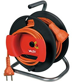 Prolunga avvolgicavo Major da giardino 50 metri di cavo 2x1,5 con sicurezza termica
