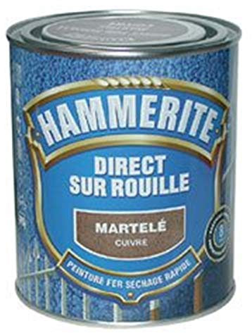 Hammerite fer martelé 0.75l chataigne