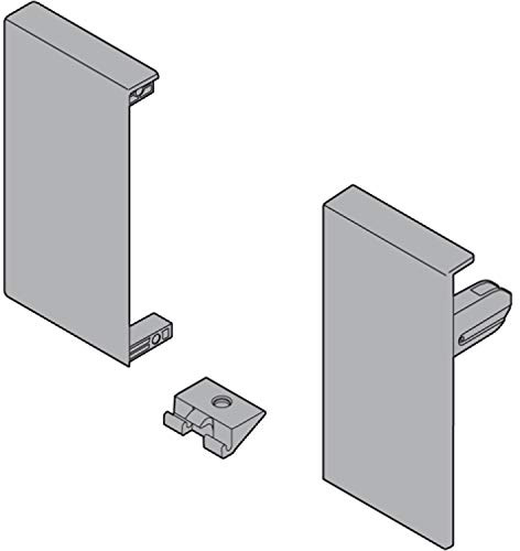 BLUM ANTARO Tandembox Fronthalter ZIF.71K0, KS Seidenweiß