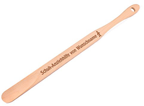 Cera & Toys® XXL Schuhlöffel 70 cm - Anziehhilfe für Herren & Damen - mit gratis Gravur - nachhaltig Produziert Herren