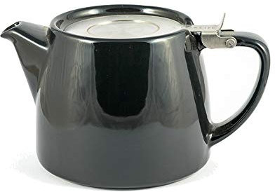 Forlife Stump Teapot, 400 mL, Graphite Black