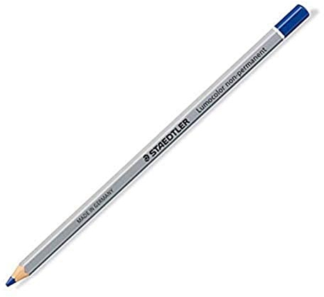 Staedtler - LumoColor Omnichrom 108 - Blue Non-Permanent Dry Marker