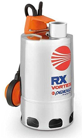 VORTEX Submersible Pump Dirty Water RXm 3/20 5M 0,75Hp 240V Pedrollo