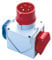 FANTON 73112 Adattatore industriale da spina 3P+N+T a 1 presa 3P+T e 1 presa 2P+T IP44