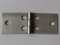 Hettich V2A breites Scharnier EDELSTAHL matt, 30 x 80 mm, 1 Stück, 9100448
