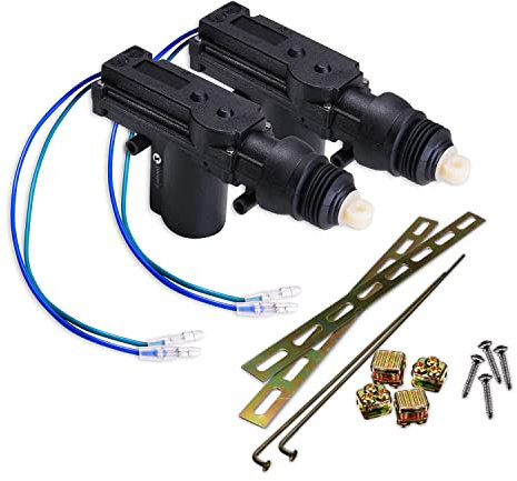 ZONETECH 2-Pack Universal High Power Door Lock Actuator - Premium Quality Heavy Duty Durable High Power Door Lock Actuator