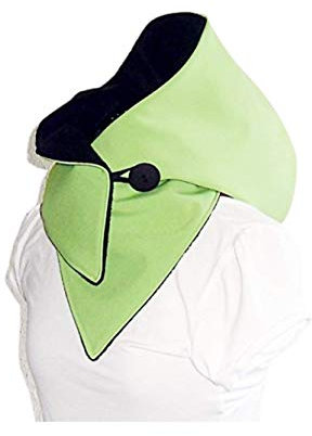 Kapuzenschal - Softshell/wasserdicht/apfelgrün