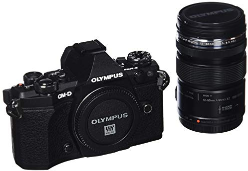 Olympus OM-D E-M5 MARK II 12-50 / 3,5-6,3 M.zuiko Digital ED EZ Black Appareils Photo Numériques 17.2 Mpix
