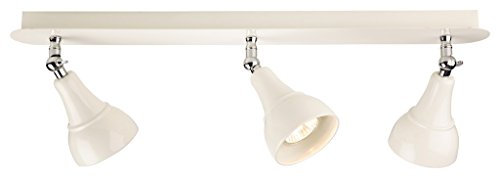 Firstlight Products Country 3 Light Bar, Metal, GU10, 50 W, Cream