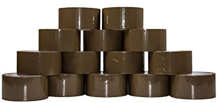 14 Rollen Paketband Klebeband Packband braun 50 mm x 66 m (14 Rollen, braun)