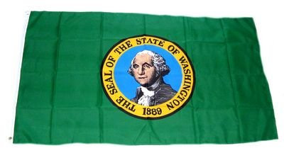 Fahne / Flagge USA Washington NEU 90 x 150 cm Flaggen