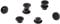 Durable Magnete, Industrieverpackung, 15 mm, 75p, schwarz, 20 Stück, 475101