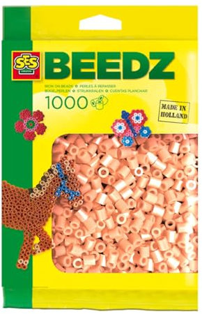 SES SES00710 - Perlen, 1000 Stück, Hautfarbe